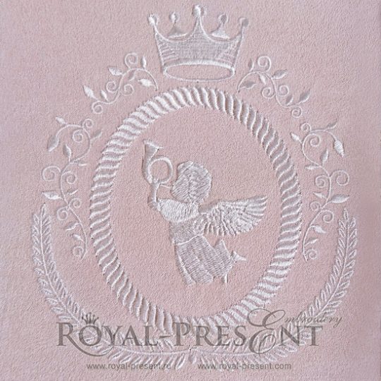 Machine Embroidery Design Vintage heraldic blank monogram Machine Embroidery Design Vintage heraldic blank monogram