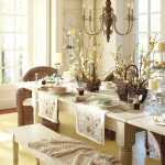 Machine Embroidery and Easter Table Setting