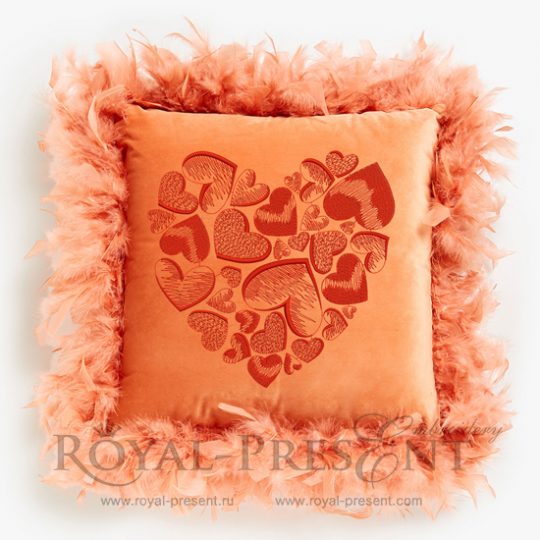 Happy Valentine's Day Machine Embroidery Design Happy Valentine's Day Machine Embroidery Design