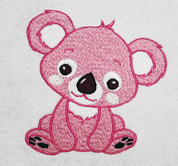 Machine Embroidery Design Cute Koala Bear Machine Embroidery Design Cute Koala Bear