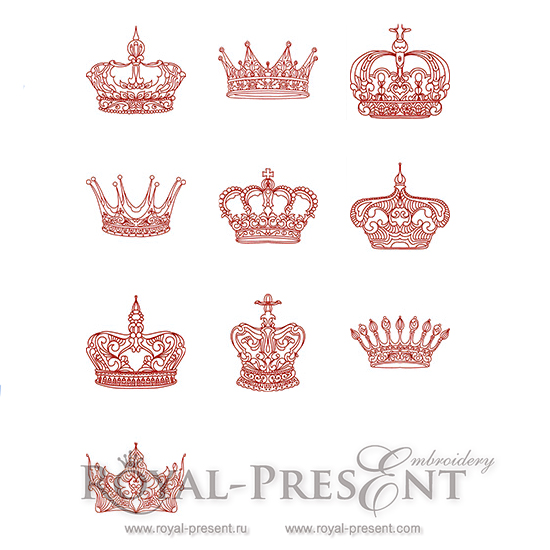 Machine Embroidery Designs King Crowns Machine Embroidery Designs King Crowns