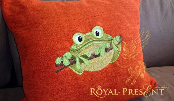 Machine Embroidery Design Frog Machine Embroidery Design Frog