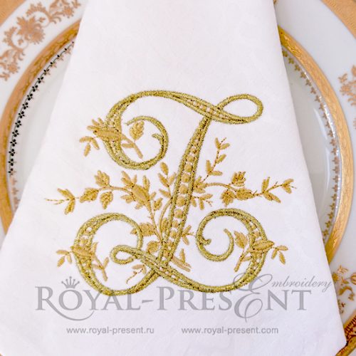 Monogram Z Free Machine Embroidery Design Monogram Z Free Machine Embroidery Design