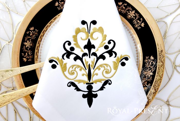 Machine Embroidery Design Classic ornate decor Machine Embroidery Design Classic ornate decor