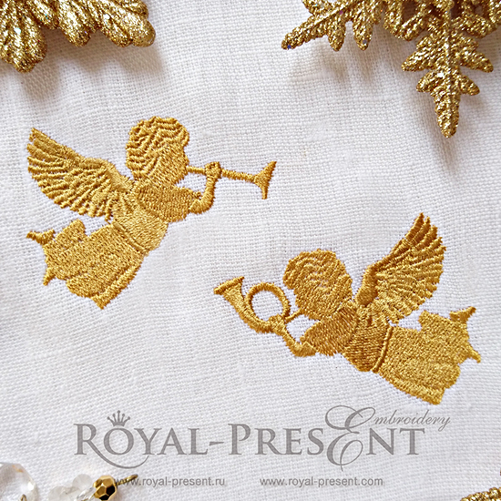 Machine Embroidery Designs Two Angels Machine Embroidery Designs Two Angels