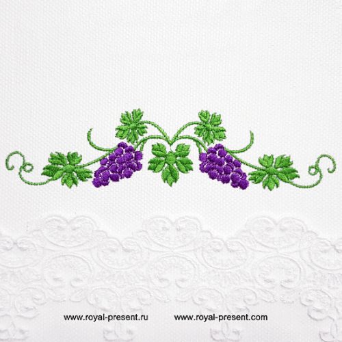 Machine Embroidery Design Vine border Machine Embroidery Design Vine border