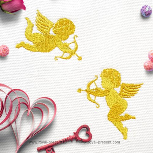 Cupids Silhouettes Machine Embroidery Designs Cupids Silhouettes Machine Embroidery Designs
