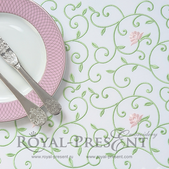 Machine Embroidery Design Floral pattern Machine Embroidery Design Floral pattern