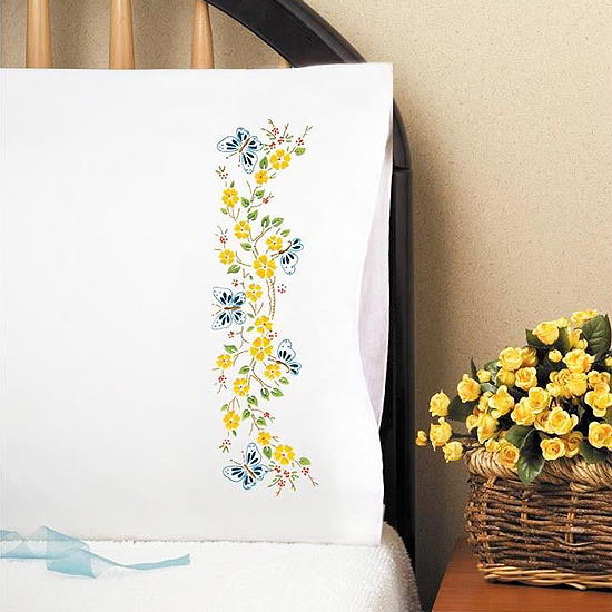 Machine Embroidery Design Butterfly branch