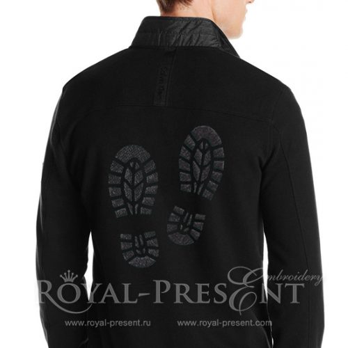 Free Machine Embroidery Design Footprint Free Machine Embroidery Design Footprint