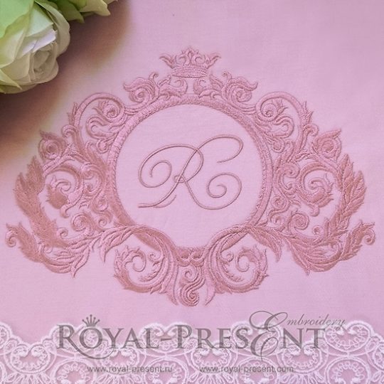 Machine Embroidery Designs Vintage baroque frame Machine Embroidery Designs Vintage baroque frame