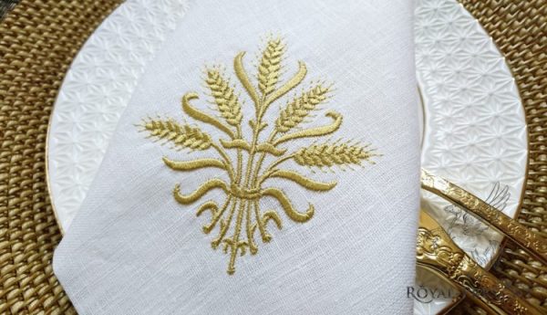 Machine Embroidery Design Gold spikelets Machine Embroidery Design Gold spikelets