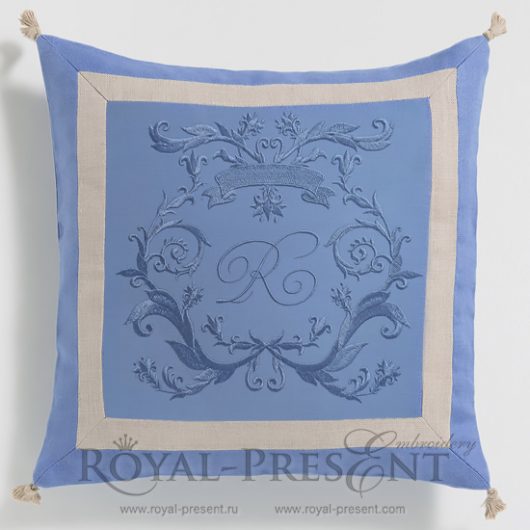 Machine Embroidery Design Luxurious frame