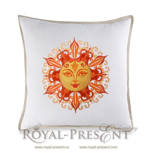 Machine Embroidery Design Sun Machine Embroidery Design Sun - 3 sizes