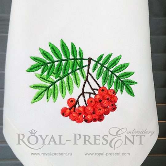 Machine Embroidery Design Rowan