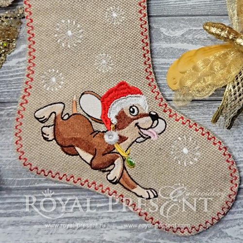 Machine Embroidery Designs Christmas fun Puppy Machine Embroidery Designs Christmas fun Puppy