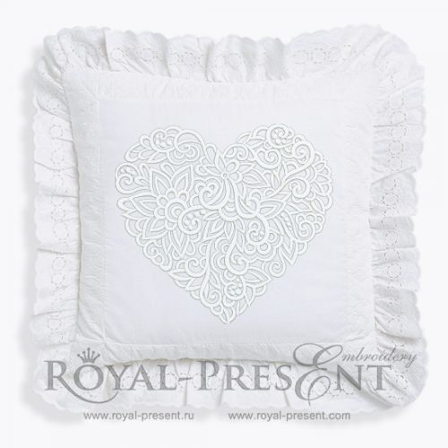 Be my Valentine Machine Embroidery Design - 6 sizes