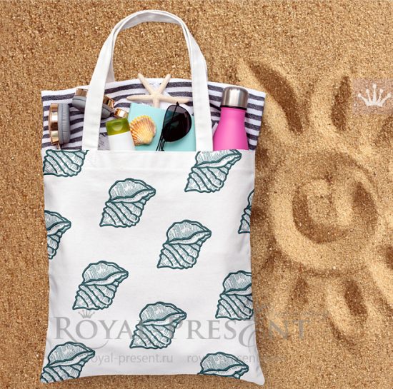 Free Shell Machine Embroidery Design Free Shell Machine Embroidery Design