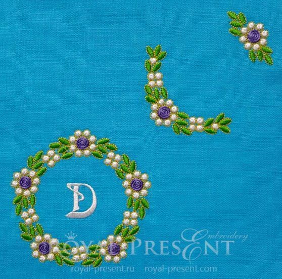 Floral Emerald Machine Embroidery Designs Pack Floral Emerald Machine Embroidery Designs Pack