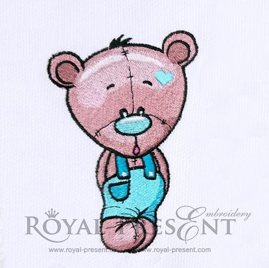 Teddy Bear Machine Embroidery Design Teddy Bear Machine Embroidery Design
