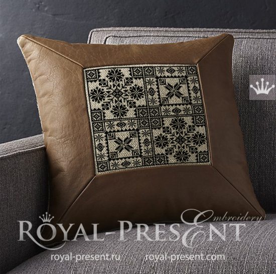 Norwegian Ornaments Cross-stitch Embroidery Designs