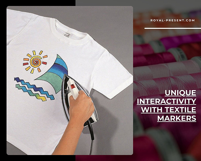 Perfect for Personalization with Textile Markers