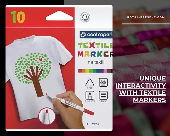 Unique Interactivity with Textile Markers
